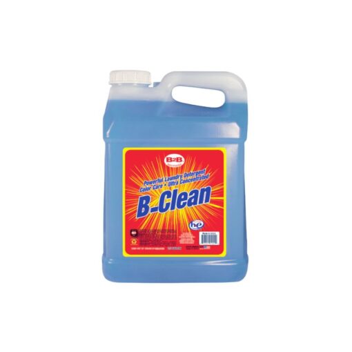 B2B Laundry Detergent B-Clean Ultra Concentrated HE, 2.5 Gallons