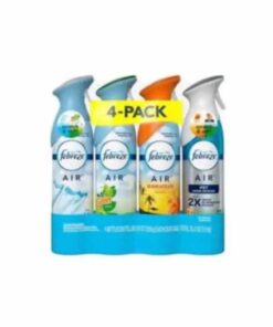 Febreze Air Refresher Variety Pack - 4 x 8.8 oz Cans, Assorted Fragrances