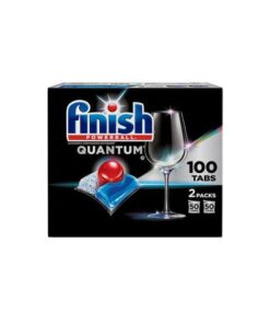 Finish Powerball Quantum Dishwasher Detergent Tabs Superior Cleaning for Sparkling Dishes (100-count)