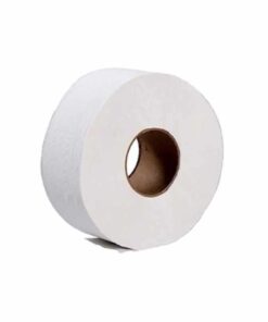 Junior Jumbo Premium 2-Ply Paper Toilet Rolls - Bulk 12 Roll Box for Quality Convenience