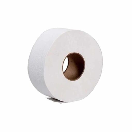 Junior Jumbo Premium 2-Ply Paper Toilet Rolls - Bulk 12 Roll Box for Quality Convenience