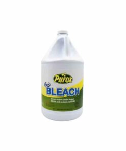 Purox Regular Strength Bleach 128 oz - Pack of 6 Powerful Cleaning and Disinfection for Your Home