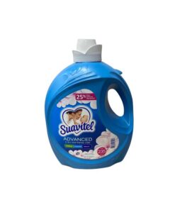 Suavitel Liquid Fabric Softener - Advanced Formula - Field Flowers Scent - 160 fl. oz., 235 loads - Enhance Your Laundry Experience!