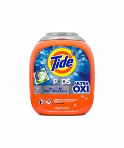 Tide Pods with Ultra Oxi HE Laundry Detergent Pods, 104-Count - Advanced Cleaning for Your HE Washer