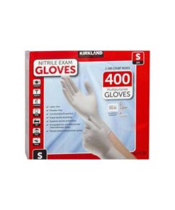 Kirkland Signature Nitrile Exam Gloves, Small, 400 Count - Powder Free