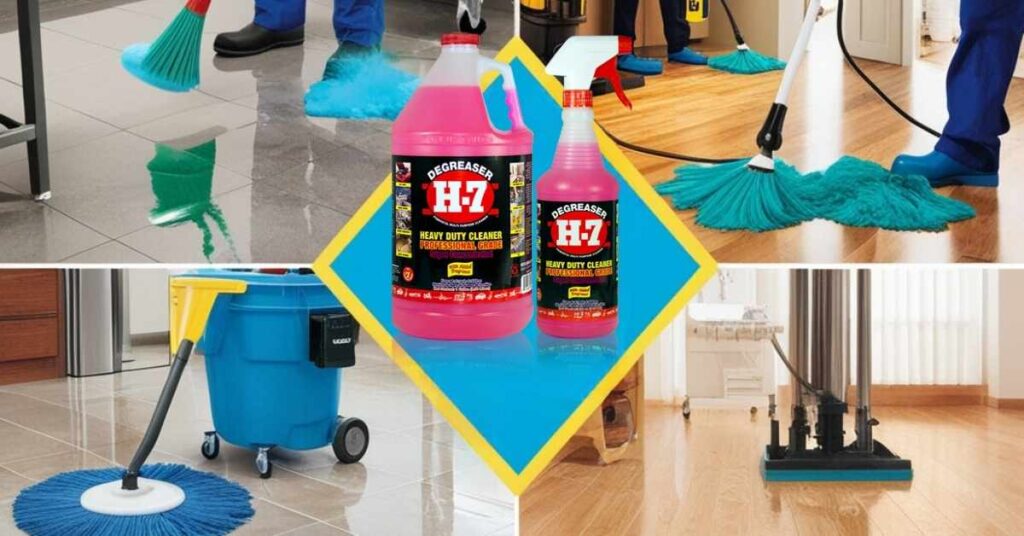 H-7 as a cleaner for all types of surfaces, whether it is an office, your home, or your business.