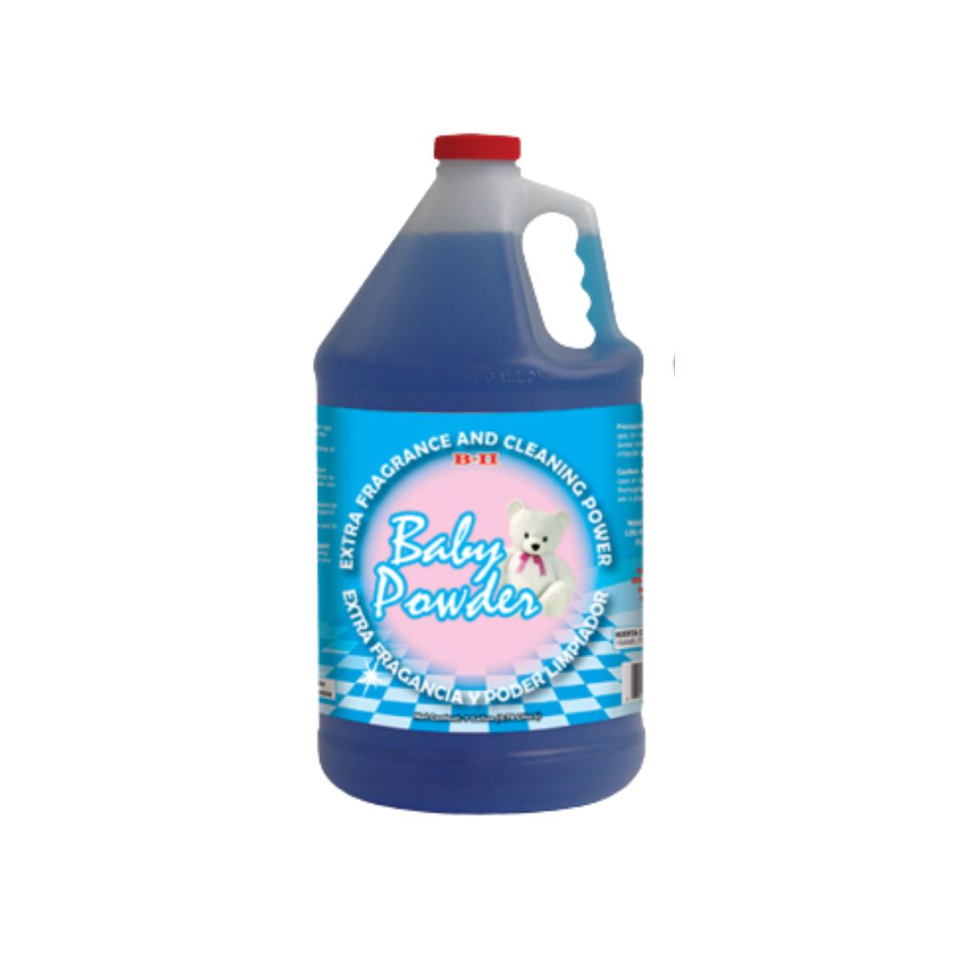 B-II Baby Powder Floor Cleaner – 4 Gal Box