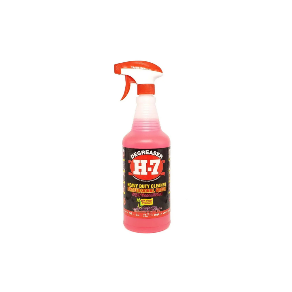 H-7 Heavy Duty Degreaser 32 oz biodegradable industrial cleaner case of 12.